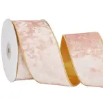 10 Yards Single Face Velvet Wired Ribbon