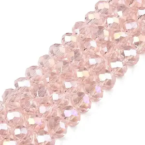 Electroplate Glass Beads Strands