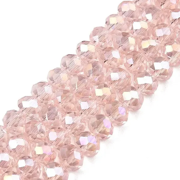 Electroplate Glass Beads Strands