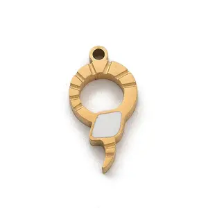 304 Stainless Steel Enamel Pendants