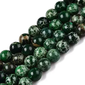 Natural Imperial Jasper Beads Strands