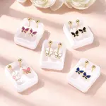 304 Stainless Steel Stud Earrings