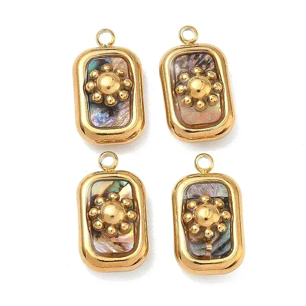 304 Stainless Steel Shell Pendants