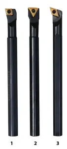 OPTIMUM Vnitřní soustružnické nože HM 12 mm, sada - 3 ks