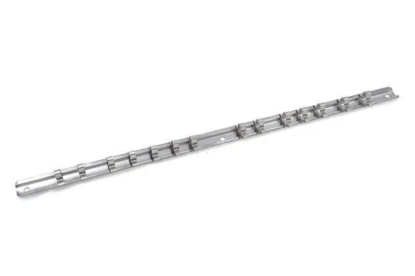 MDtools Držák na hlavice 1/4”, 15 klipů, „lišta na ořechy“