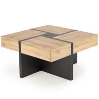 Konferenční stolek Sevilla  dub craft/černá