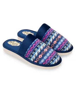 Dámske papuče Natural Style NS-071 modré