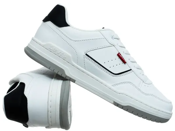 Levi's dámské tenisky John Se bílé/černé