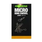 Korda obratlík micro rig ring swivel large