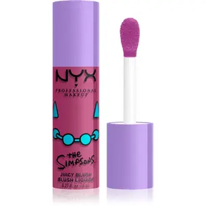 NYX Professional Makeup The Simpsons Fat Cheeks tekutá tvářenka odstín Lavendar Sass 8 ml