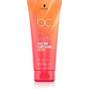 Schwarzkopf Professional BC Bonacure Sun Protect Scalp, Hair & Body Cleanse sprchový gel 2 v 1 200 ml