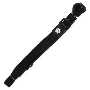 Active Dog Vodítko Bungee Neoprene M černé 2x120cm