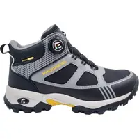 PROGRESS JUNIOR TREK MID WP Detská obuv s membránou, čierna, veľkosť