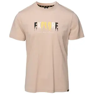 Hi-Tec HISHAM SP Pánske tričko, béžová, veľkosť