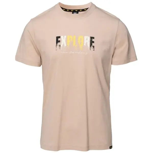 Hi-Tec HISHAM SP Pánske tričko, béžová, veľkosť