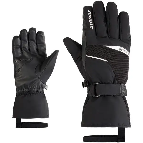 Ziener GALERIUS-Z GTX Pánske lyžiarske rukavice, čierna, veľkosť