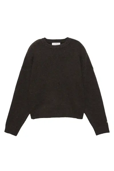 Pull&Bear Sveter  tmavohnedá