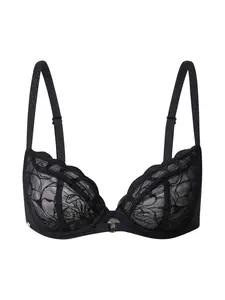 Chantelle Podprsenka 'FLEURS'  čierna