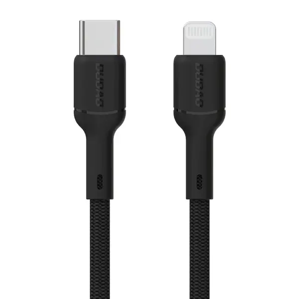Dudao L9X kabel USB-C - Lightning, 30W, 2 m, černý