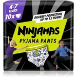 Pampers Ninjamas Pyjama Pants pyžamové plienkové nohavičky 17-30 kg Spaceships 10 ks