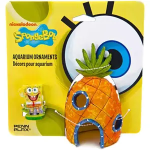 SpongeBob a ananasový domek, dekorace do akvária