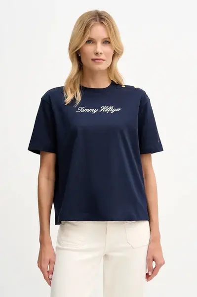 Tommy Hilfiger Bavlnené tričko Tommy Hilfiger