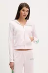 Velúrová mikina Juicy Couture Angel