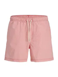 JACK & JONES Plavecké šortky 'JPSTMaui Ocean'  melónová / biela
