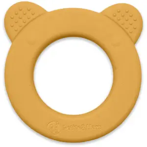 Petite&Mars Beary kousátko s chrastítkem Intense Ochre 0 m+ 1 ks