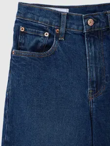 GAP Džíny Stride Wide-Leg high rise - Dámské