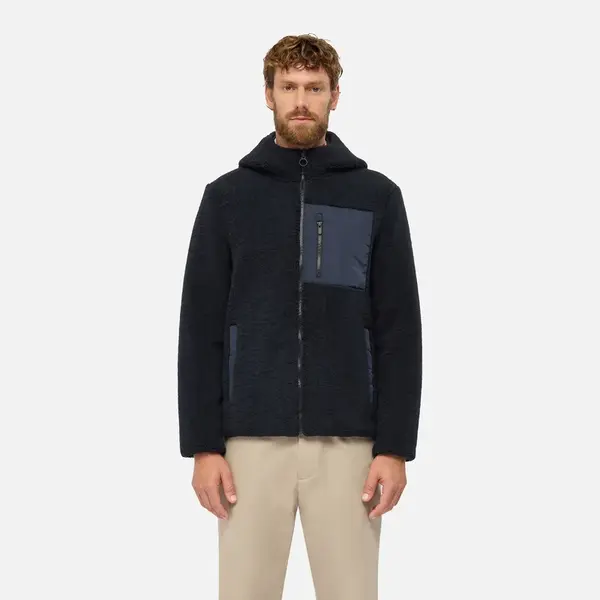 Tmavě modrá pánská mikina Geox