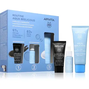 Apivita Aqua Beelicious Hydrating & Refreshing Routine Set sada pro intenzivní hydrataci pleti