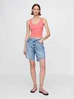 GAP Denim Shorts '90s Loose Bermuda - Women's