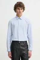 Košile Marc O'Polo pánská, modrá barva, regular, s klasickým límcem, 522723842358