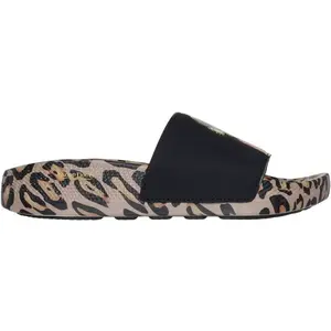 Skechers LOW SLIDER - BOMBAY SLIDE Dámske šľapky, čierna, veľkosť