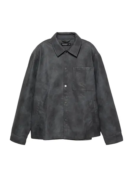 Pull&Bear Prechodná bunda  antracitová