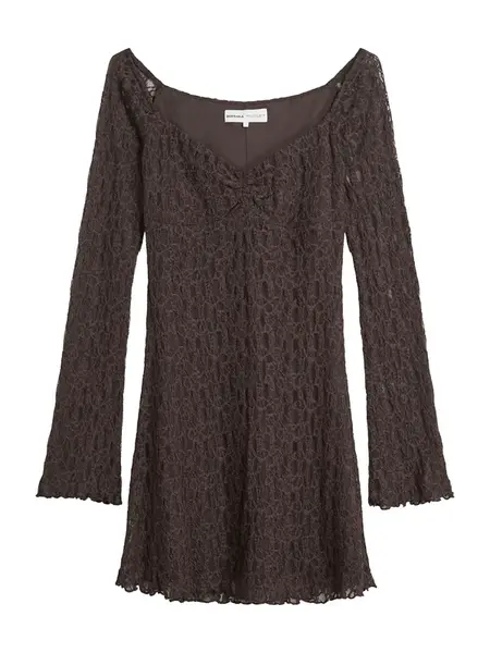 Bershka Šaty  čokoládová