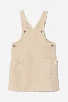 Dívčí šaty United Colors of Benetton béžová barva, mini, 41AQGT00L