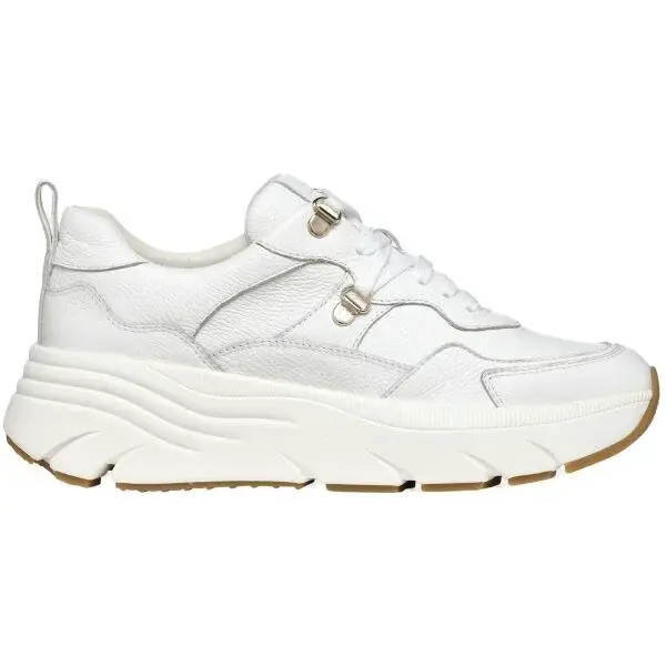 Geox D DIAMANTA Dámská volnočasová obuv, bílá, velikost