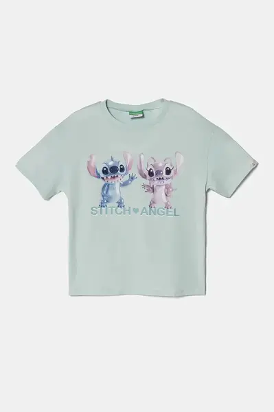 Dětské bavlněné tričko United Colors of Benetton