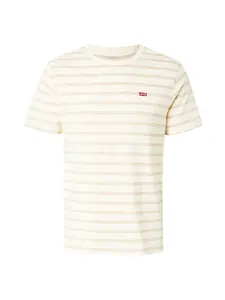 LEVI'S ® Tričko 'Original Housemark'  piesková / tmavošedá / biela