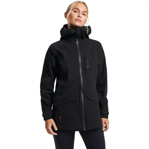 TENSON TXLITE SHELL Dámská outdoorová bunda, černá, velikost