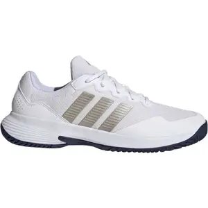 adidas GAMECOURT 2 M Pánska tenisová obuv, biela, veľkosť 47 1/3