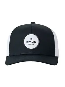 Rip curl kšiltovka Routine Curve Trucker Black / White | Černá | Velikost One Size