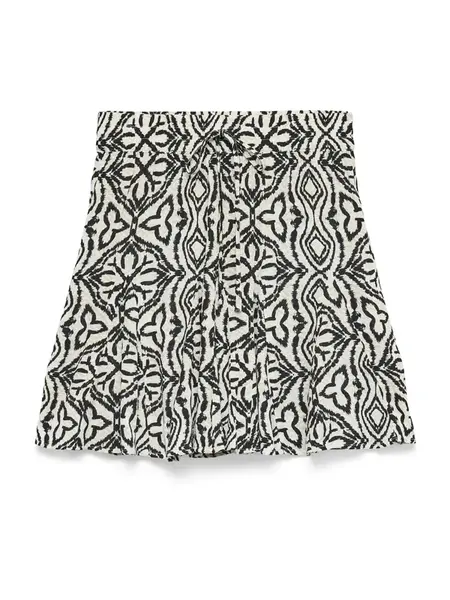 VERO MODA Sukňa 'VMMenny'  béžová / čierna