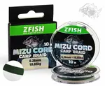 Zfish šňůrka mizucord carp braid line 10 m - 0,30 mm 24,17 kg