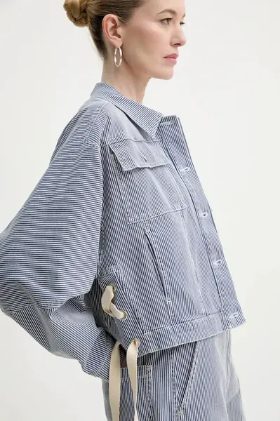 Bavlněná džínová bunda MUNTHE FAMKE