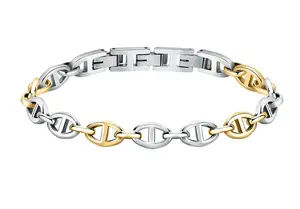 Morellato Nadčasový bicolor náramek z oceli Catene SATX22