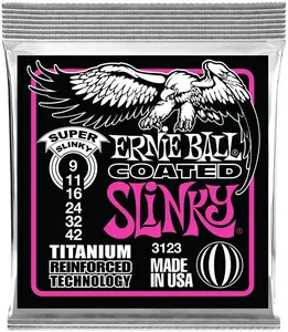 Ernie Ball 3123 Titanium Super Slinky