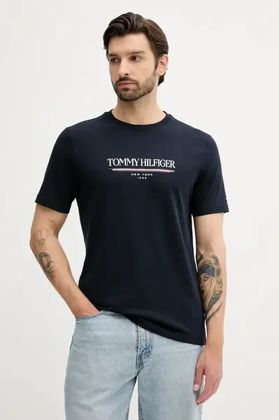 Tommy Hilfiger Bavlnené tričko Tommy Hilfiger